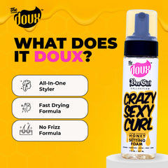 The Doux ingredientes aloe bambú seda para rizos hidratados