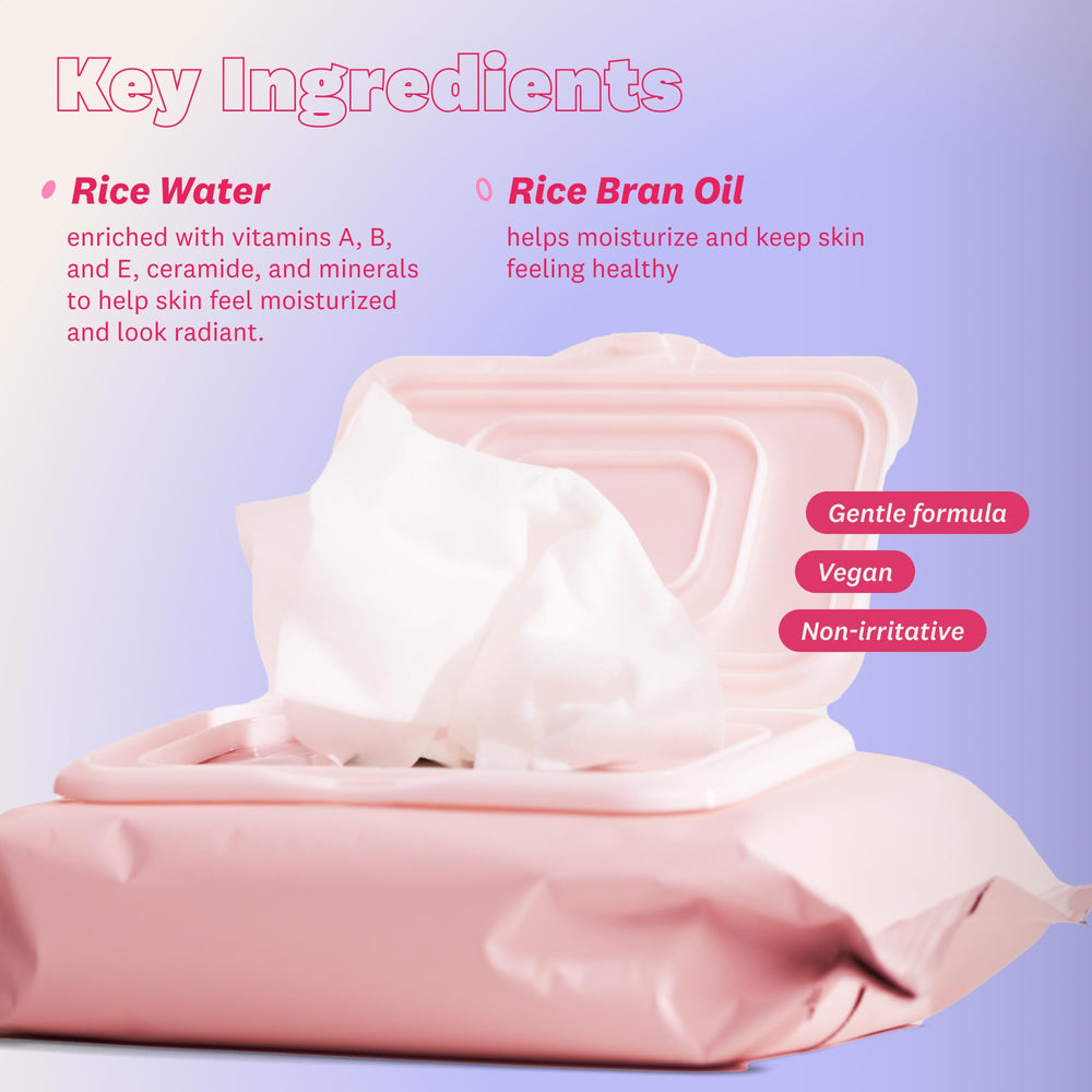 The Face Shop: arroz y ceramidas para hidratación y suavidad en la piel.