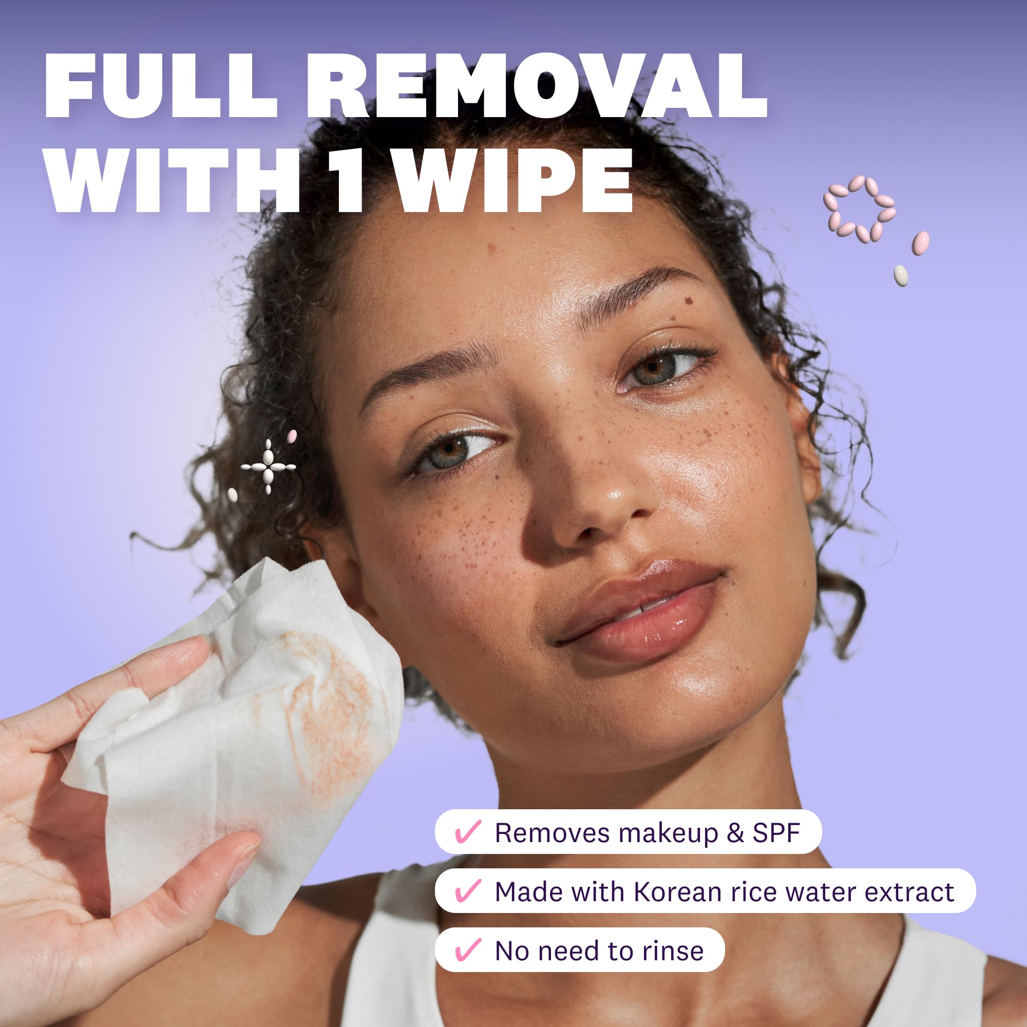 The Face Shop: toallitas desmaquillantes adecuadas para ojos, con arroz y uso suave.