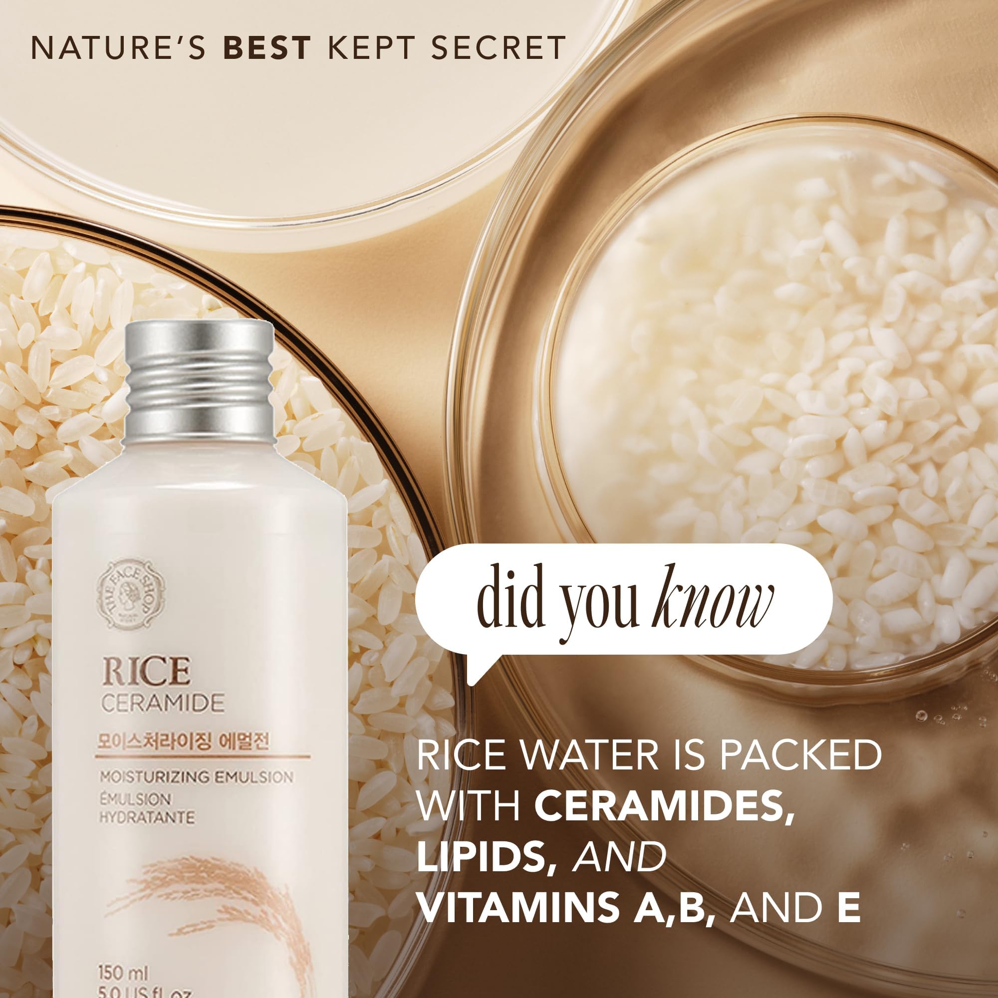 The Face Shop hidratación piel sensible: fórmula suave para piel delicada