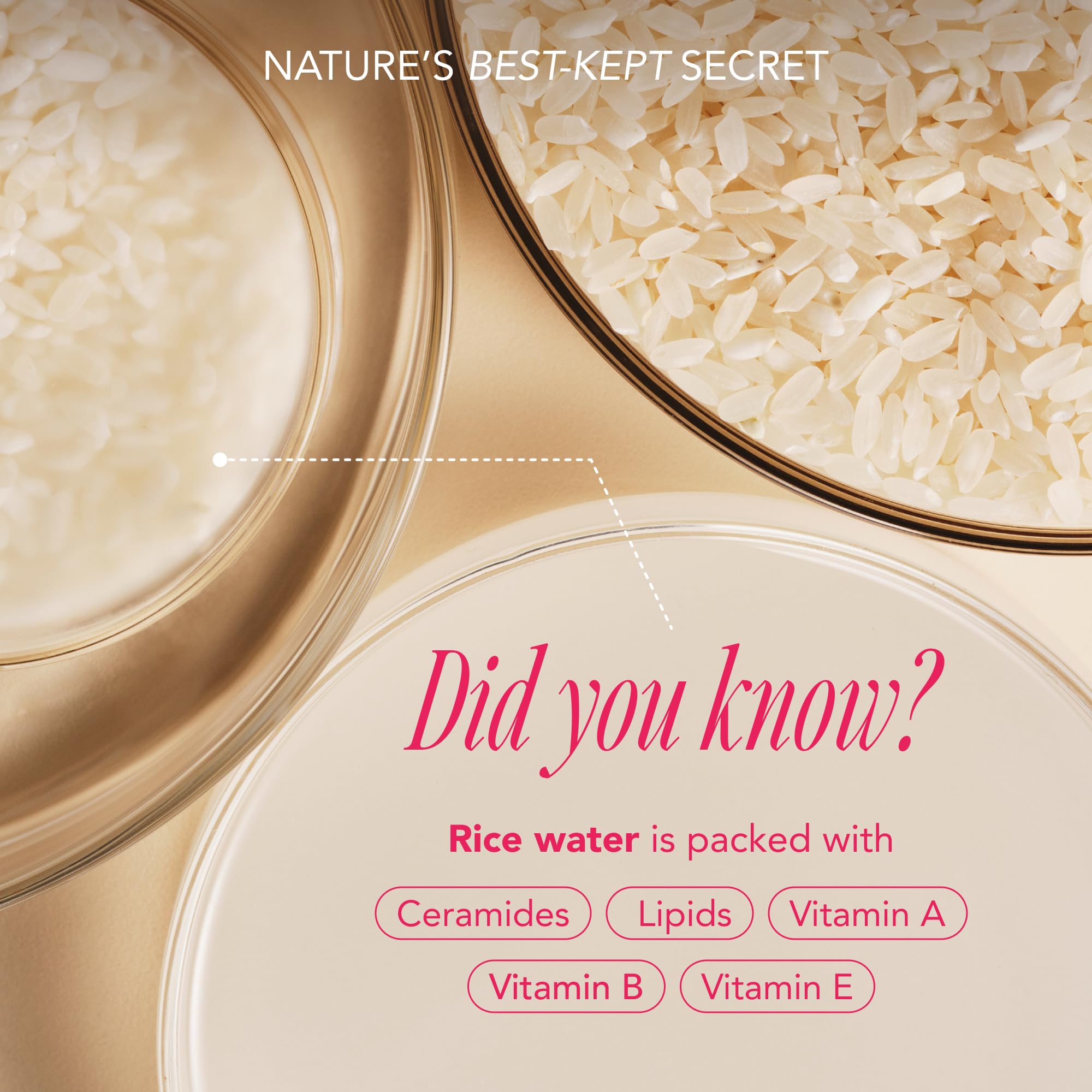 Limpiador espumoso Rice Water Bright limpia poros y deja sensación fresca