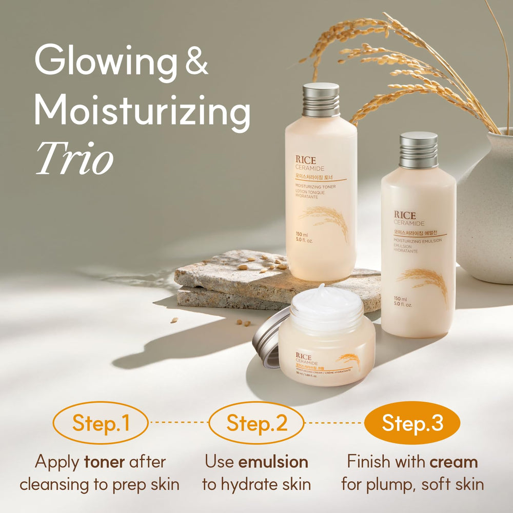 Tecnología nano en Rice Ceramide Cream para mejor absorción de nutrientes