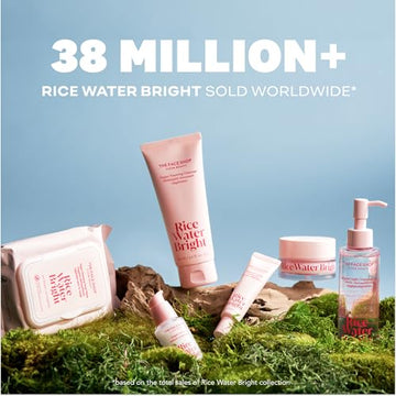 The Face Shop Rice Water Bright Enzyme Powder Wash cuidado diario y exfoliación suave.
