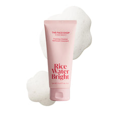 The Face Shop Rice Water Bright espuma facial suave para limpieza diaria