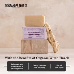 The Grandpa Soap Company barra-jabon-empaque-sostenible-certificado: empaque responsable.