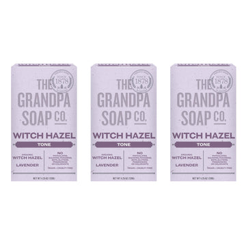 The Grandpa Soap Company barra-jabon-presentacion: limpieza suave para la piel.