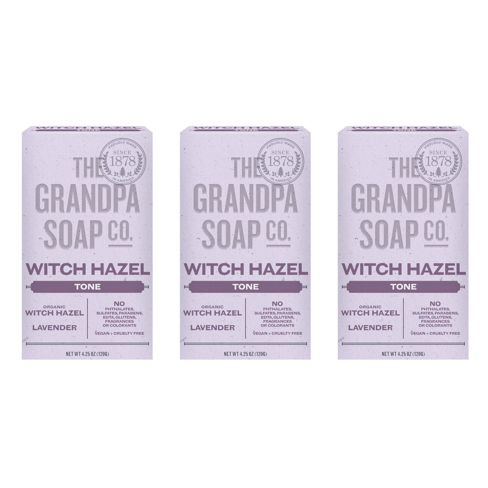 The Grandpa Soap Company barra-jabon-presentacion: limpieza suave para la piel.