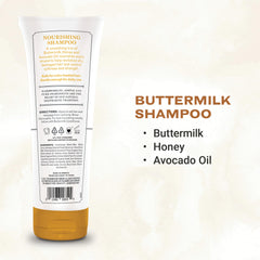 Champú Buttermilk de The Grandpa Soap Company: textura cremosa para limpieza suave.
