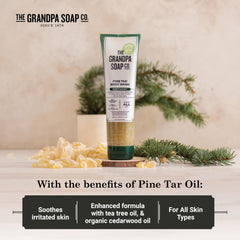 The Grandpa Soap Company aceite de cedro con aroma amaderado para piel irritada