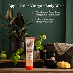 The Grandpa Soap Company ingredientes naturales jugo de manzana para revitalizar la piel