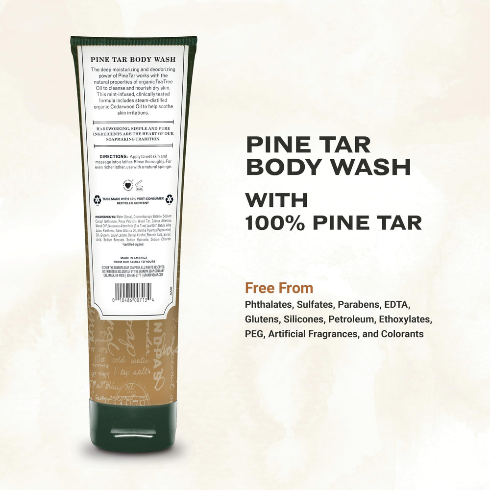The Grandpa Soap Company ingredientes veganos libres de crueldad para pieles sensibles