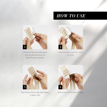 Smart Tabs de The Hair Shop: cinta sin residuo para retirar sin pegar el cabello