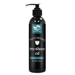 The Henna Guys pre-shave oil, botella con tapa vertedora para un afeitado suave.