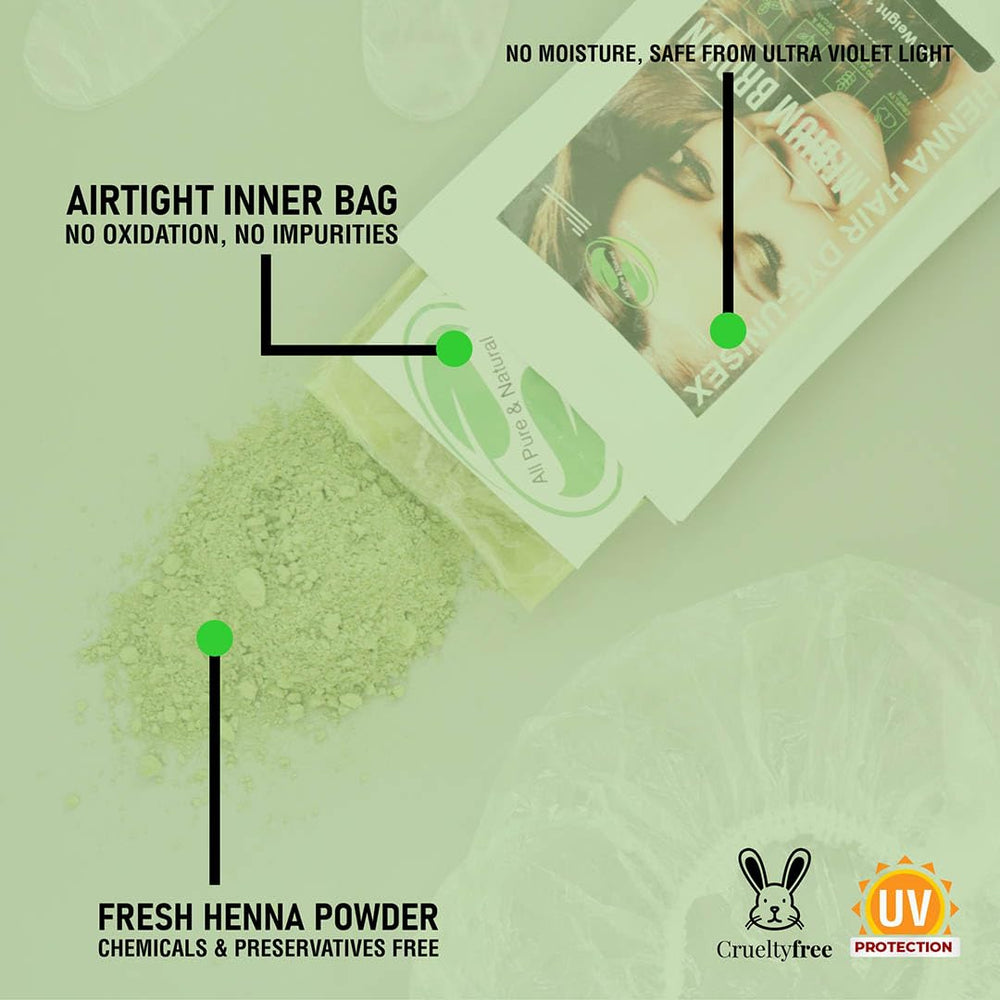 Mezcla de Henna Guys para tinte vegetal sin químicos