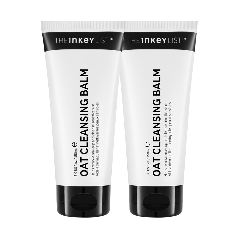 The INKEY List Oat Cleansing Balm desmaquilla maquillaje e impurezas suavemente, manteniendo la hidratación.