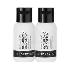 The INKEY List serum hialurónico, dos frascos de 30 ml, hidratación en capas.