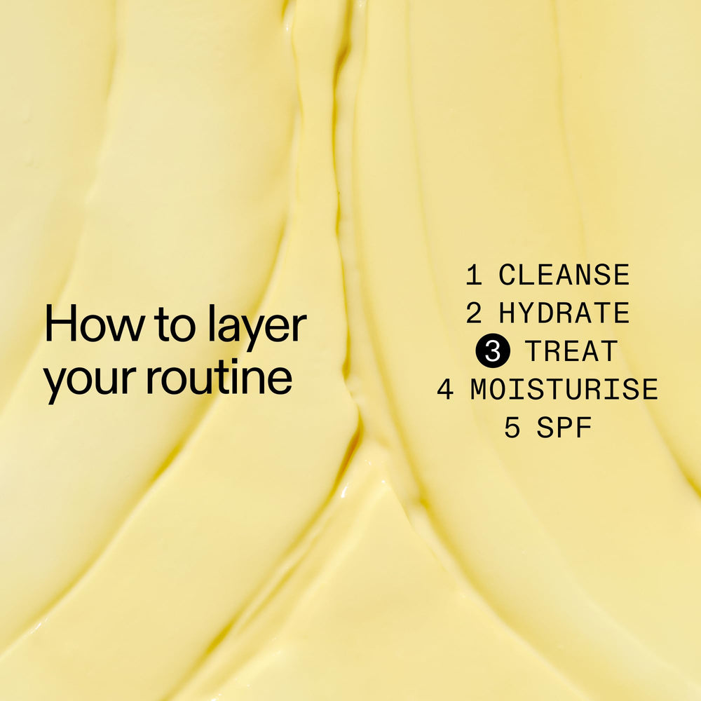 Textura suave del serum retinol de The INKEY List