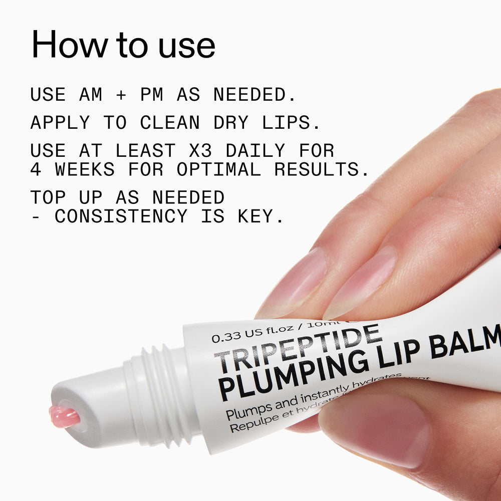 The INKEY List Tripeptide Plumping Lip Balm 10ml: envase compacto para retoques