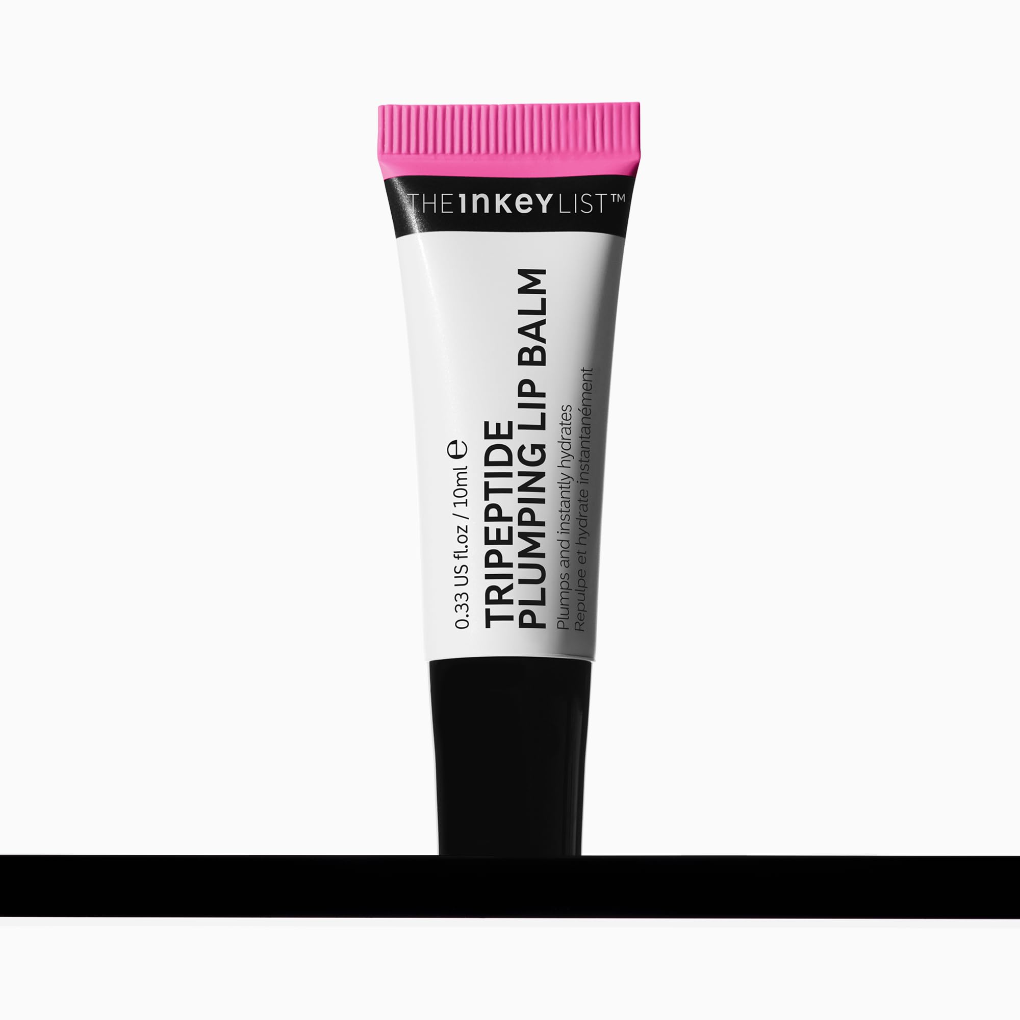 The INKEY List Tripeptide Plumping Lip Balm 10ml: tinte rosado que realza volumen de forma natural