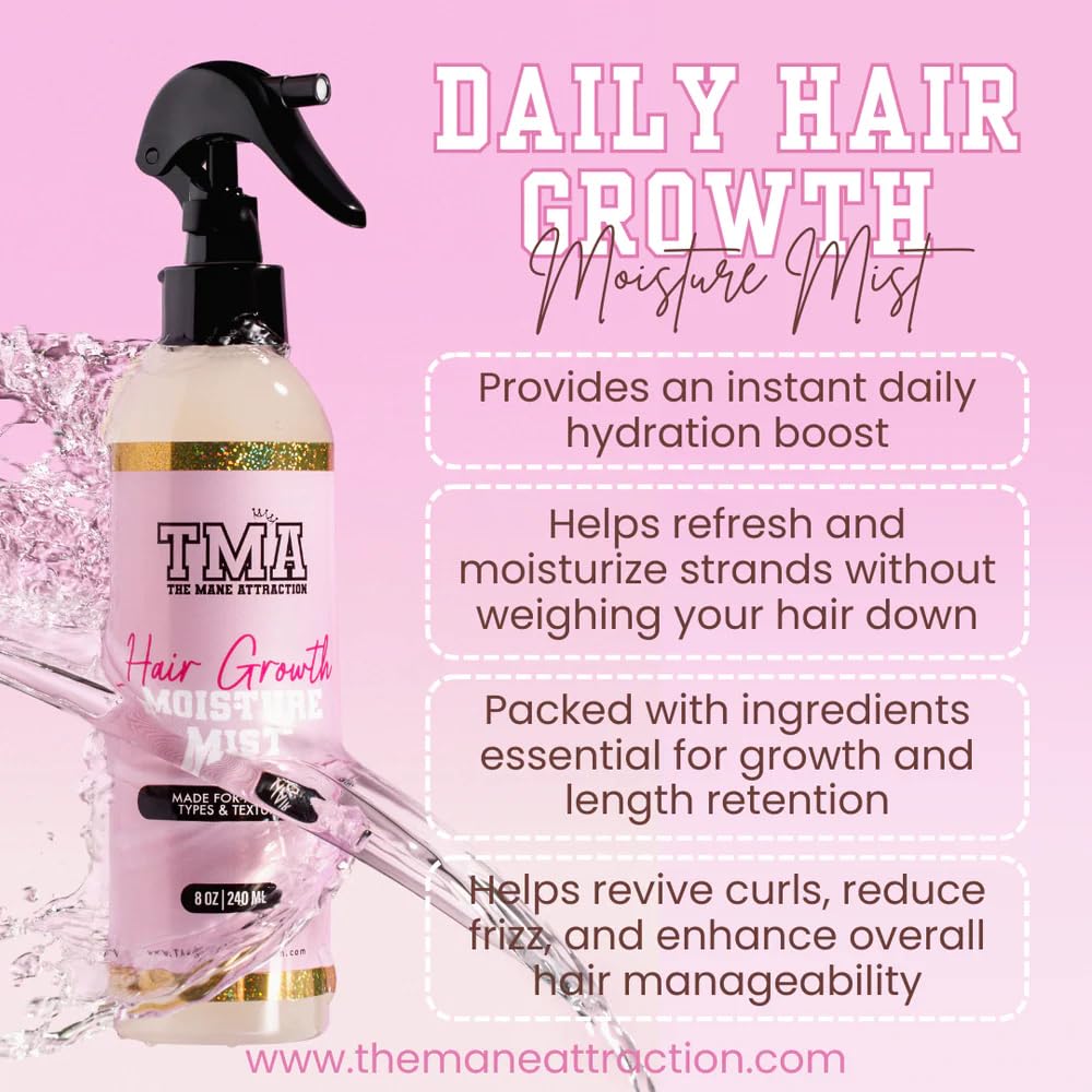 The Mane Attraction ingrédients Aloe Vera Miel Huile Amande Douce — nutriments essentiels pour les cheveux