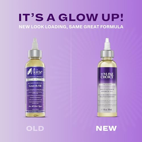 The Mane Choice Alpha Multi-Vitamin, aplicación en cuero cabelludo para revitalizar la melena.