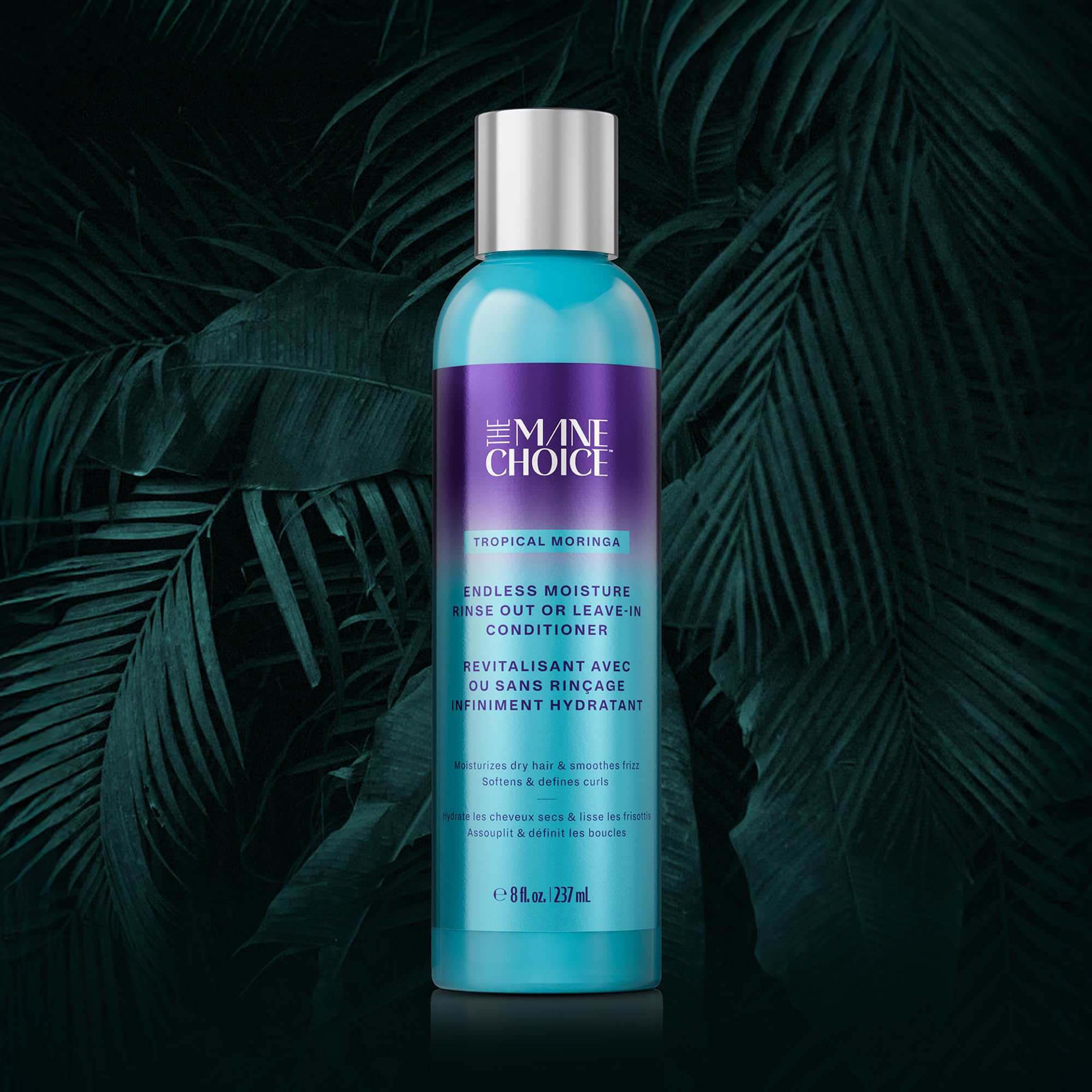 The Mane Choice Endless Moisture: aplicación suave para hidratación diaria del cabello.