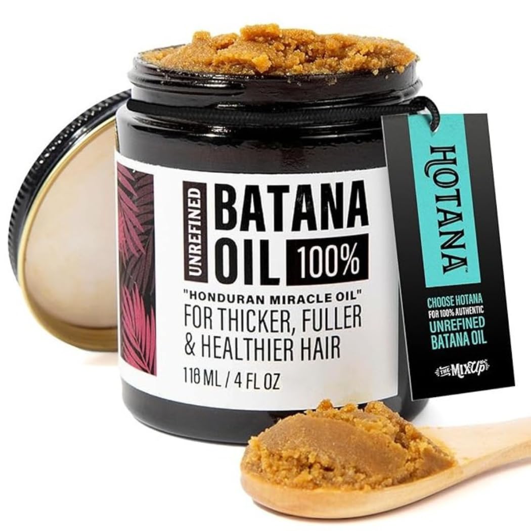 The-Mix-Up Batana aceite para pelo, enfoque en crecimiento y nutrición del cuero cabelludo