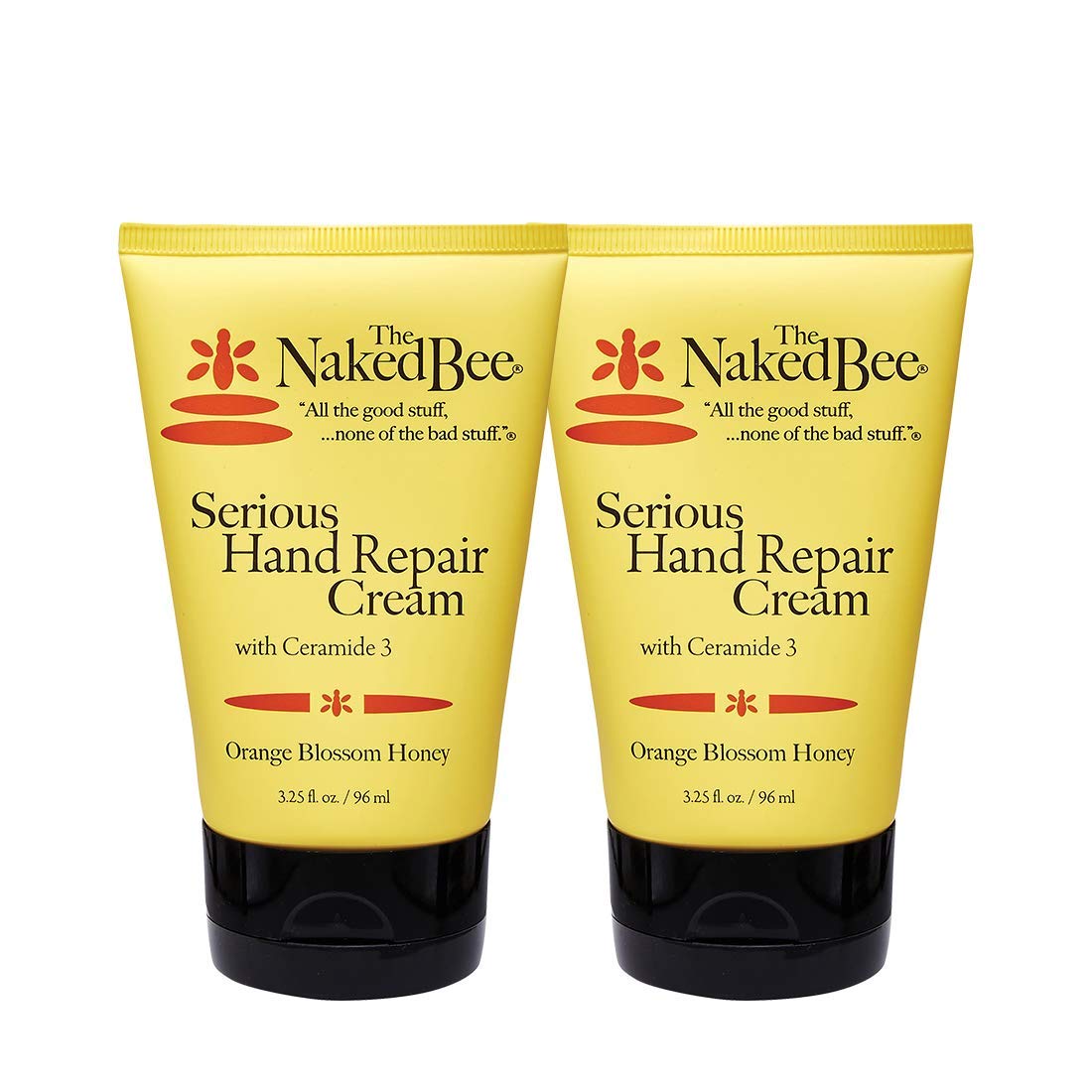 The Naked Bee crème mains orange fleur ceramide 3 hydratation ciblée