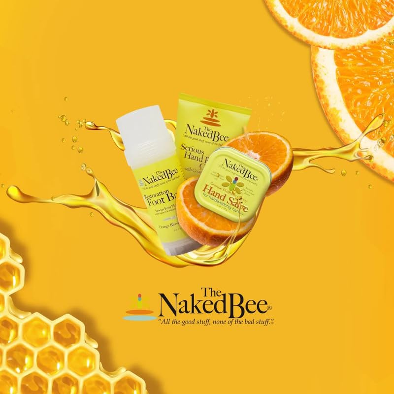 The Naked Bee, etiqueta hecha en EE. UU. para calidad.