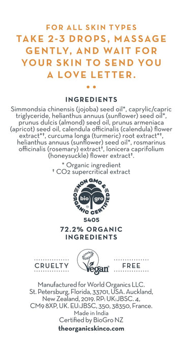 The Organic Skin Co. Aplicación suave para gua sha con madreselva