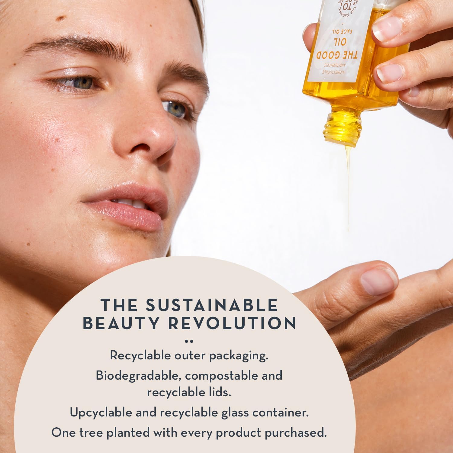 The Organic Skin Co. Multitarea para piel madura y sensible, hidratación ligera