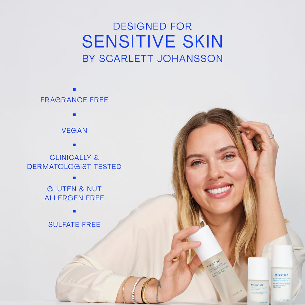 The Outset masque argile bleue: éclat sain et routine minimaliste