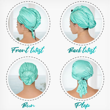 THE PERFECT HAIRCARE Toalla de microfibra con clip patentado para mayor estabilidad