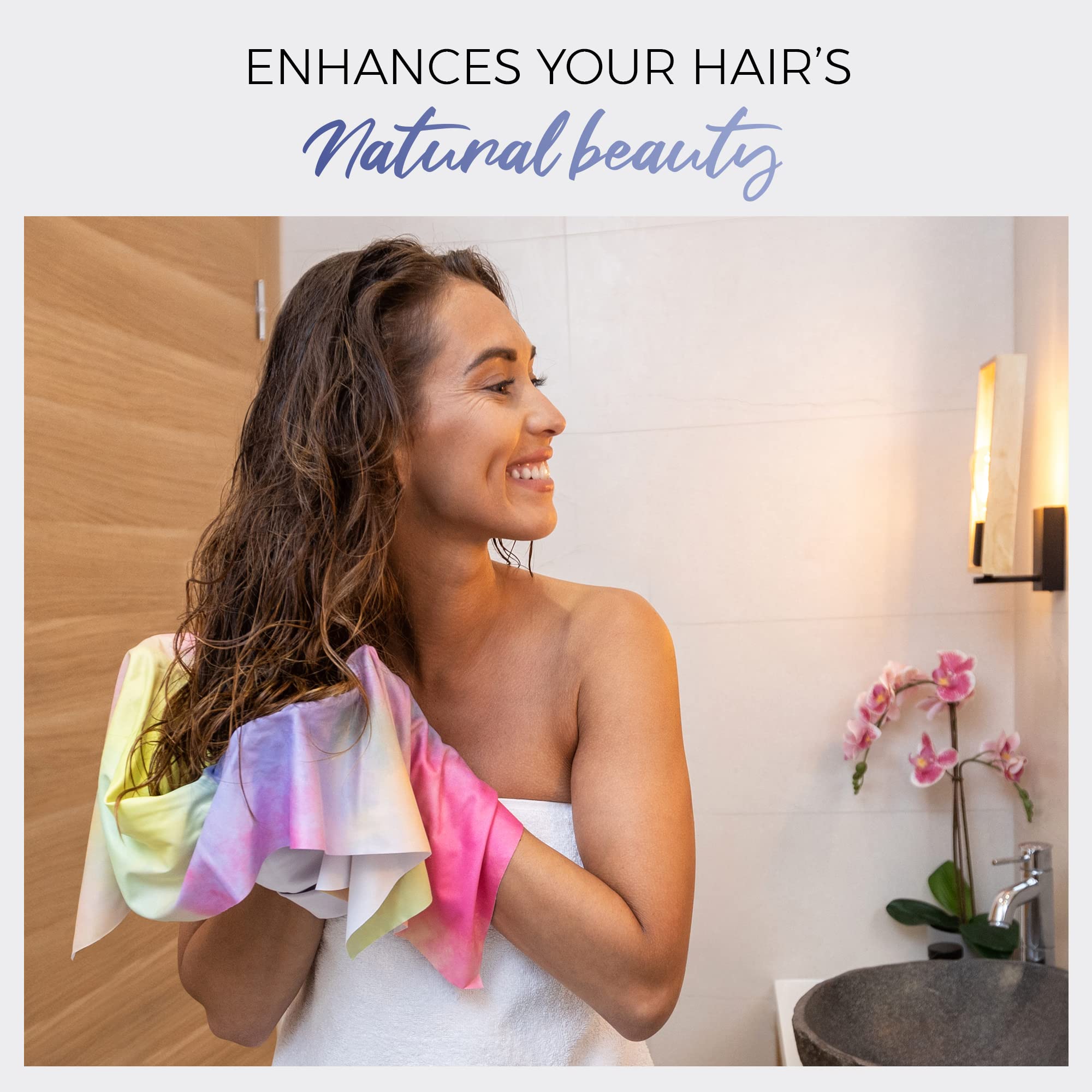 THE PERFECT HAIRCARE: peso de 6 oz para uso cómodo y ligero durante el día.
