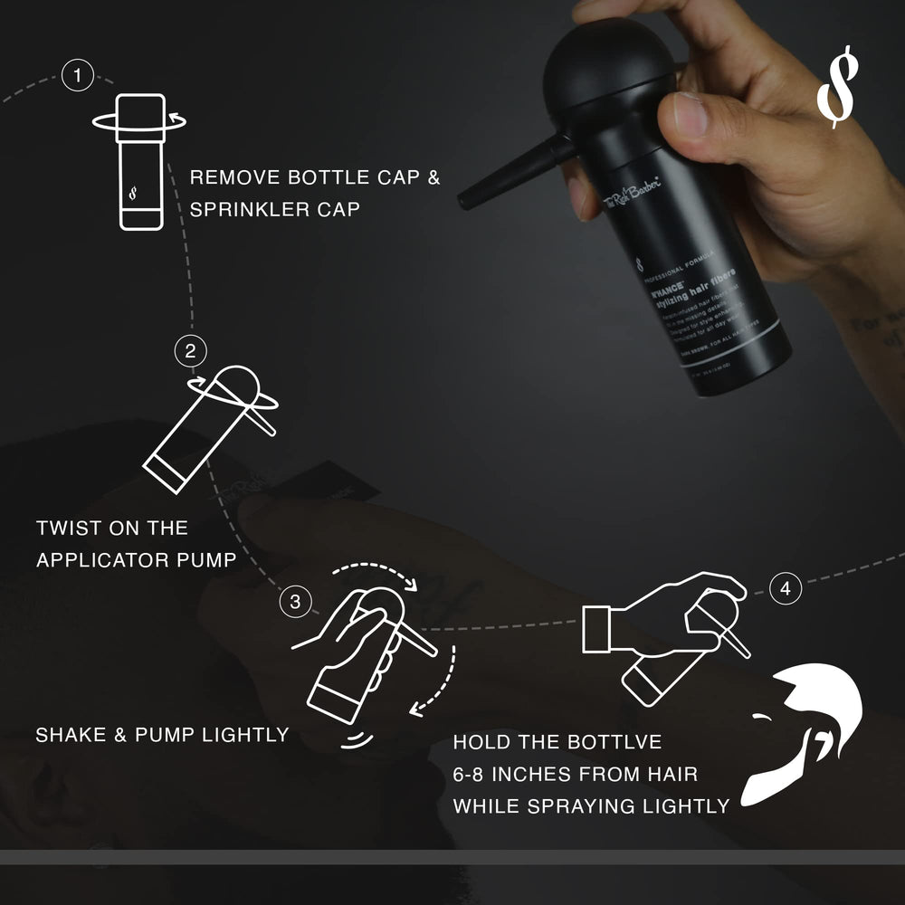 The Rich Barber N'Hance Pro Barber Kit I spray voluminizante para look fresco.