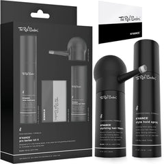 The Rich Barber N'Hance Pro Kit II: fibras capilares con keratina para volumen natural.