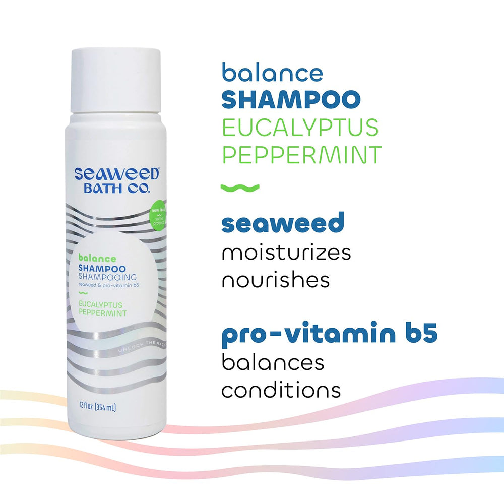 Seaweed Bath Co. Balance uso diario para cabello normal a graso limpieza suave