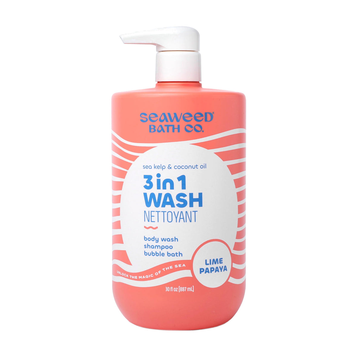 The Seaweed Bath Co. gel ducha Limón Papaya, limpieza suave e hidratante