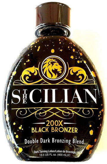 The Sicilian 200X Bronceador oscuro: botella de bronceado para tono progresivo y favorecedor.