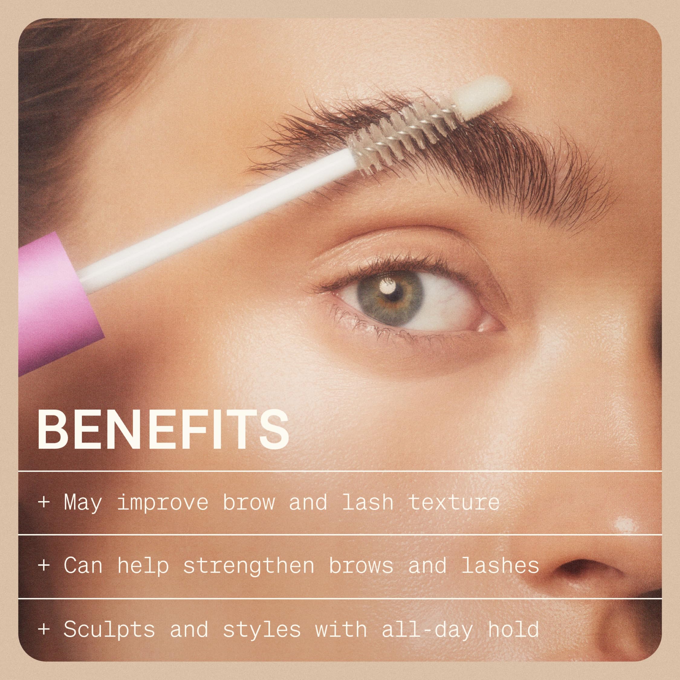 The Skinny Confidential Brow Peptide – cils légers et nets après usage