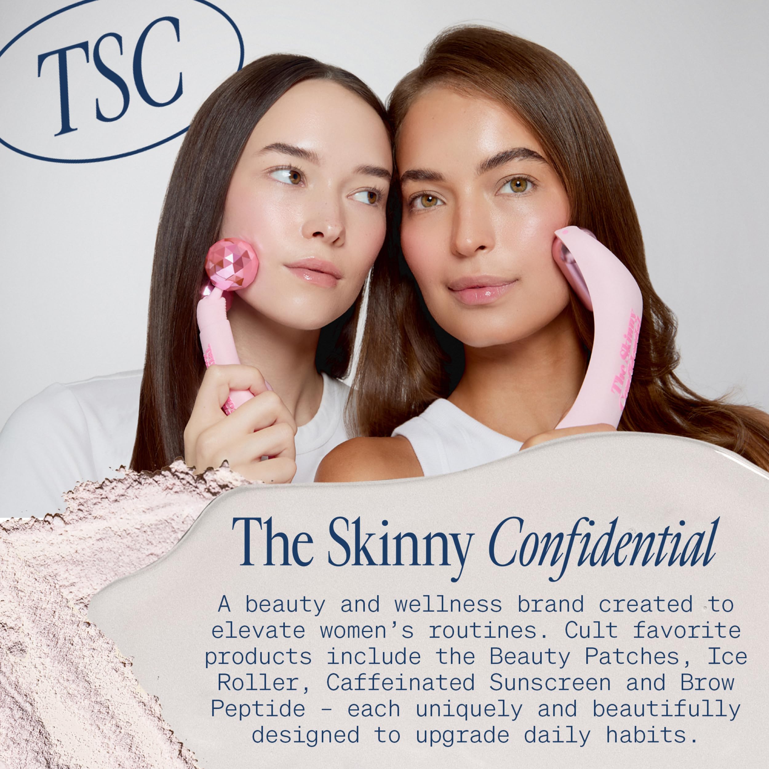 The Skinny Confidential Brow Peptide – emballage compact et pratique