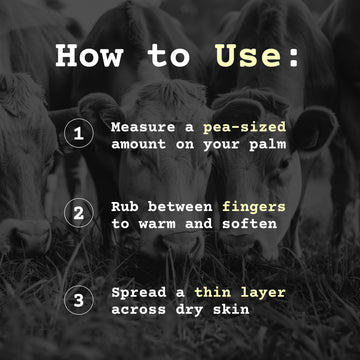 Aplicación en cara con F-Balm Tallow para hidratación diaria