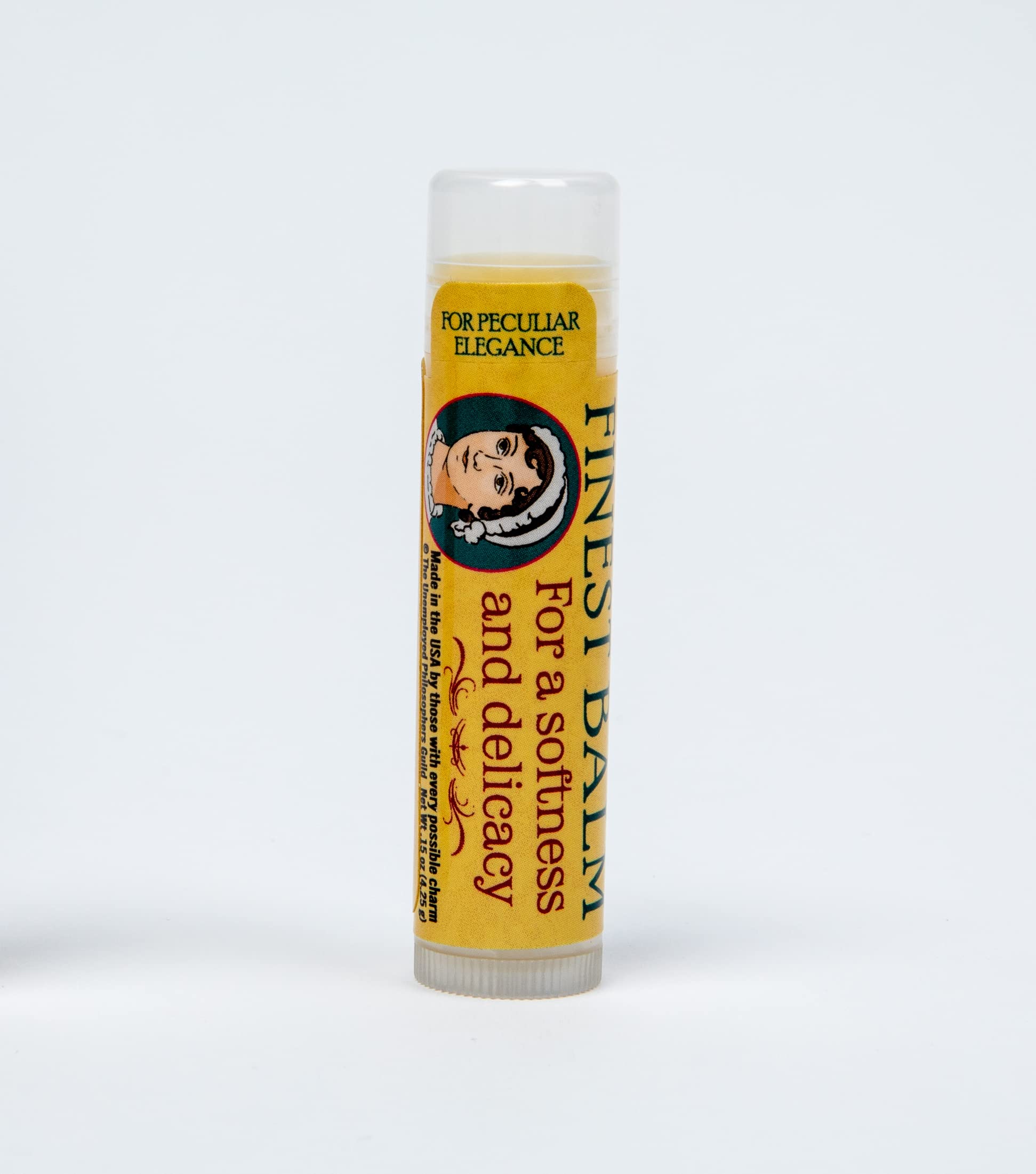 Balsamo labial mentolado para spa en casa con mentas descriptivas.