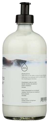 The Unscented Company loción sin fragancia, packaging ecológico para piel sensible.