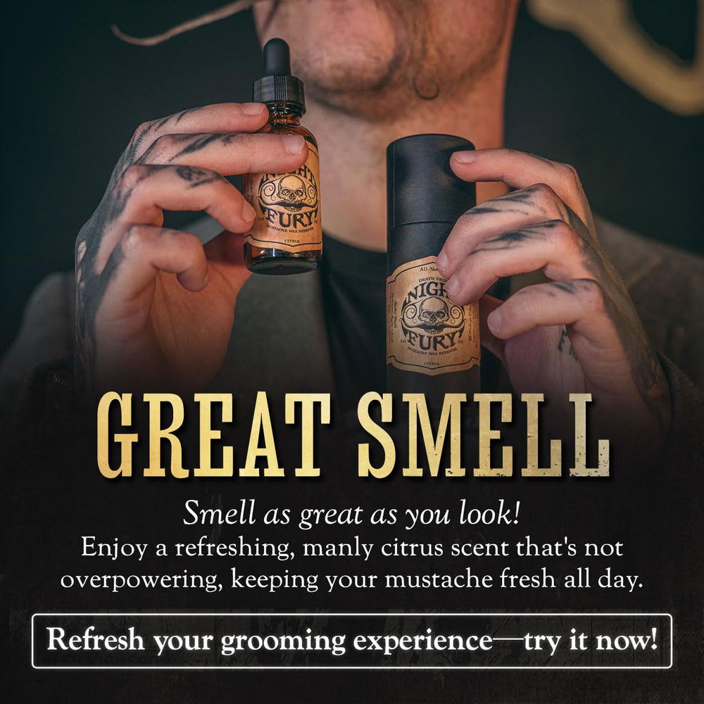 THE VINTAGE GROOMING CO. Cuidado suave para piel sensible al usar Night Fury