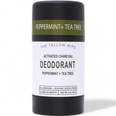 The Yellow Bird desodorante natural, barra 3oz, protección duradera sin aluminio.