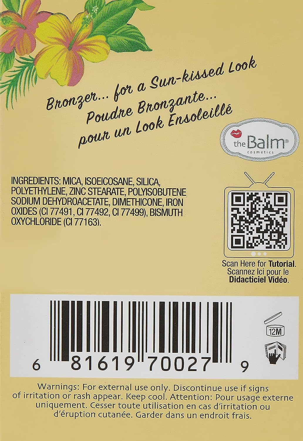 theBalm Bahama Mama sombra marrón mate para ojos