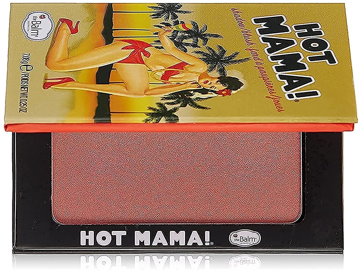 thebalm Hot Mama sombra atractiva con brillo suave para párpados