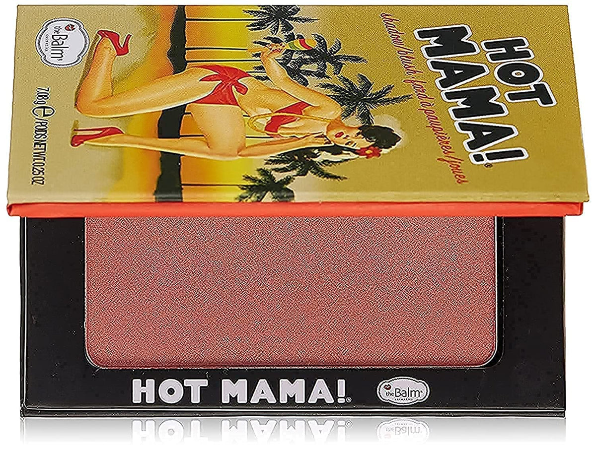 thebalm Hot Mama sombra atractiva con brillo suave para párpados
