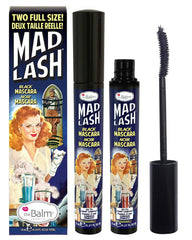theBalm Mad Lash Máscara Duo, empaque atractivo y volumen inmediato para pestañas